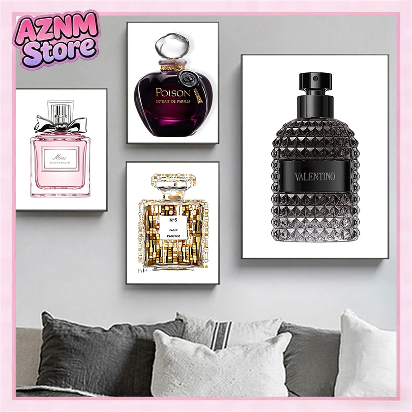 Home Fragrance Room Spray - Affiche murale minimaliste sans cadre, 1