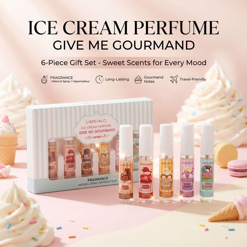Home Fragrance Room Spray - Ensemble cadeau de 6 pièces, vaporisateur
