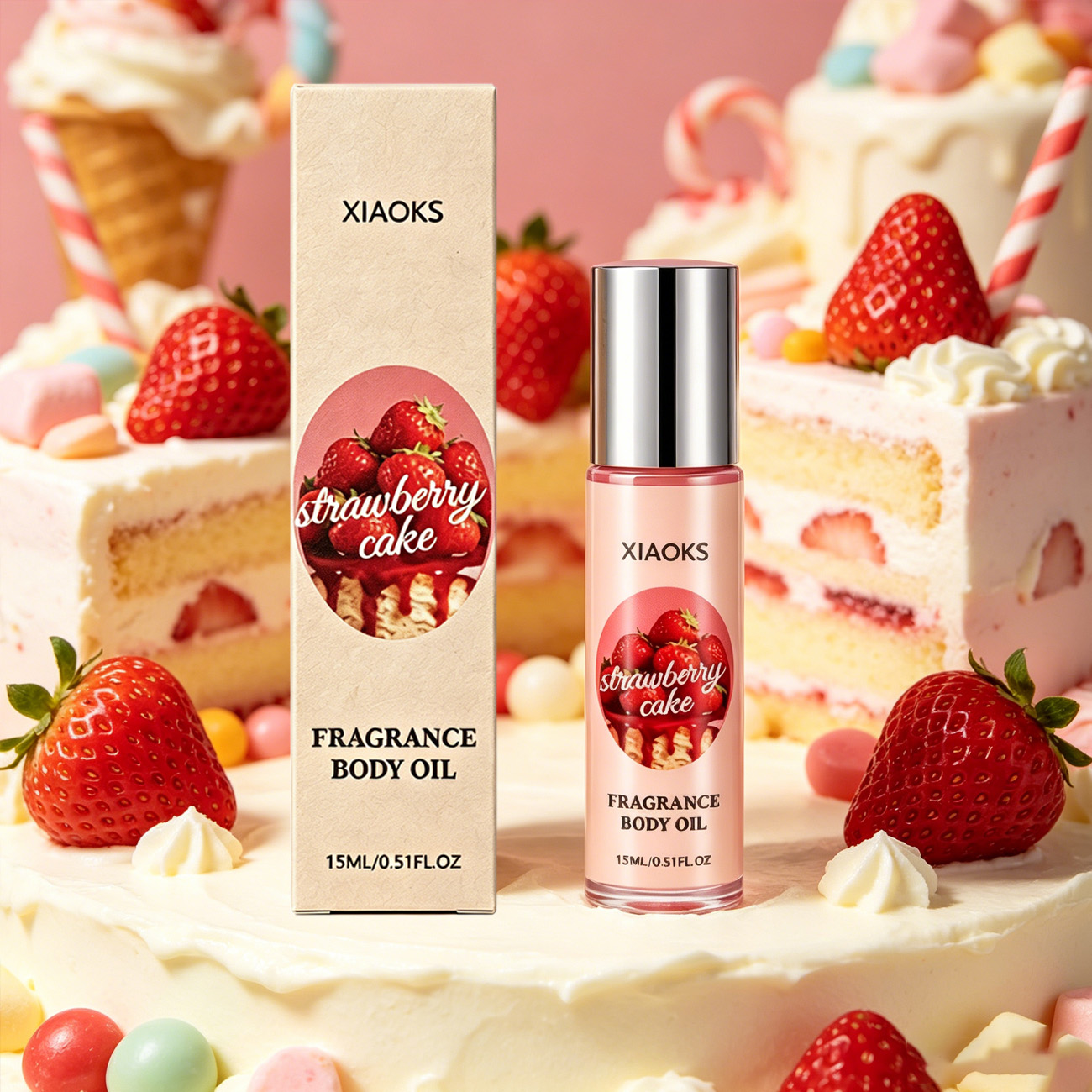Home Spray Fragrance - 1 flacon de parfum roll-on Sweet