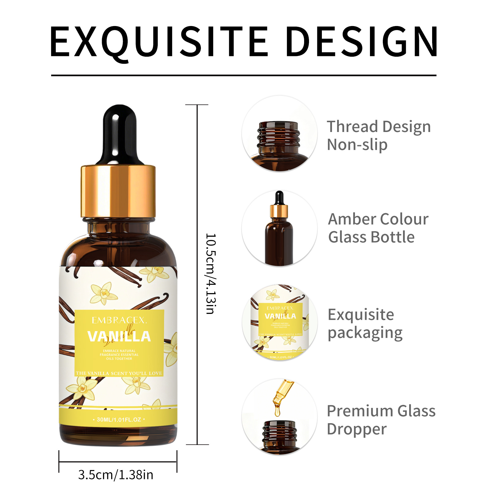 Huiles parfumées à la vanille  - Home Fragrance Oils avis et prix