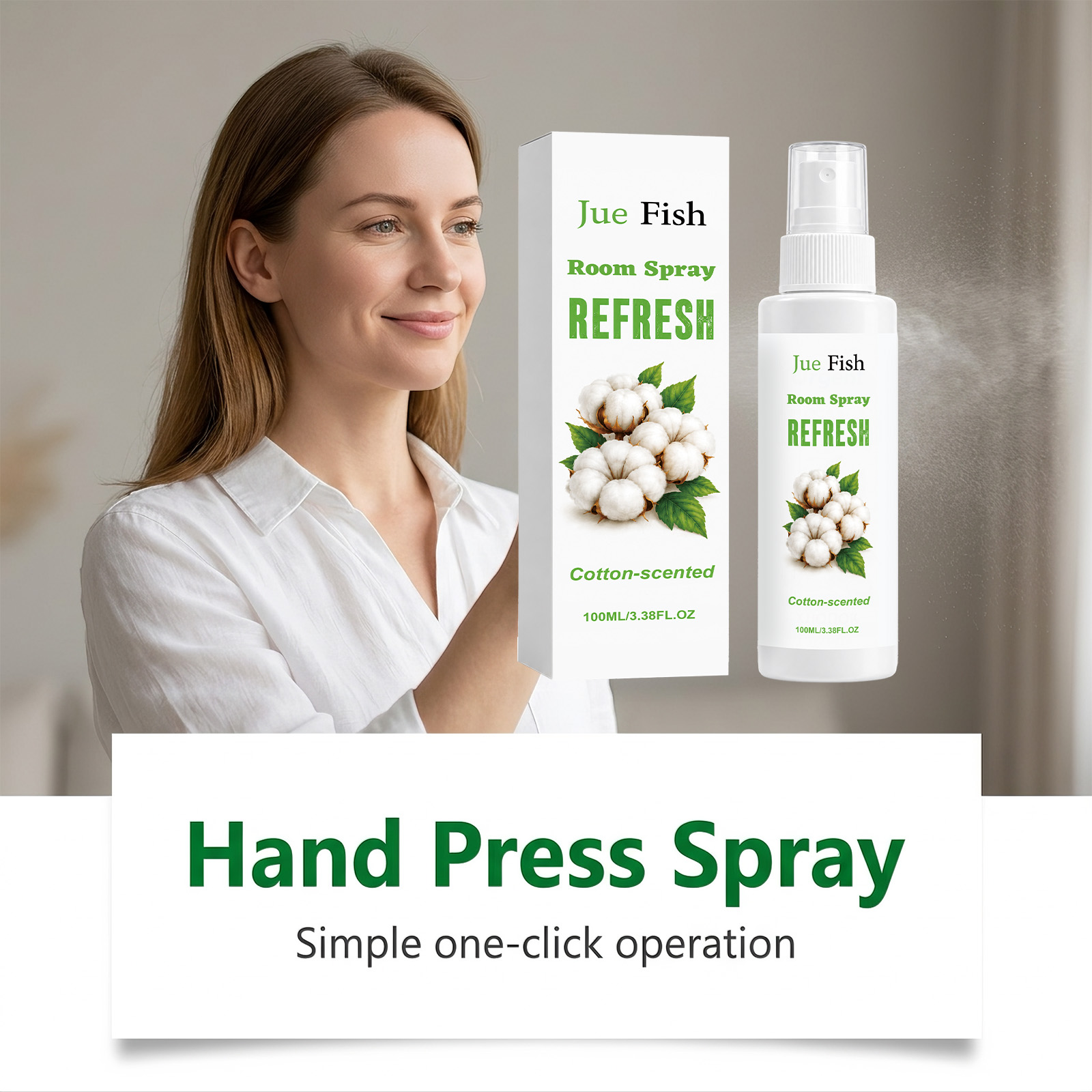 JUE FISH Spray d'ambiance, bru - Home Spray Fragrance avis et prix