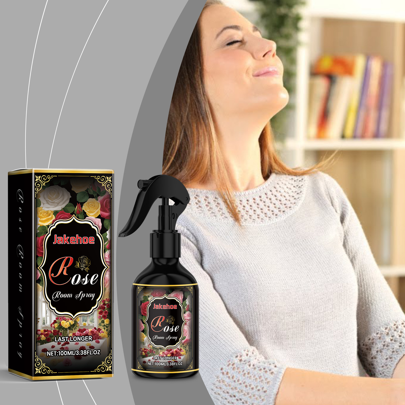 Spray d'ambiance à la rose - 3 - Home Fragrance Room Spray avis et prix